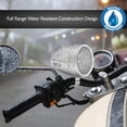 thumbnail image 6 of PYLE PLMCA60 - 300 Watt Weatherproof Motorcycle Speaker and Amplifier System w/ Two 2.25 Inch Waterproof Speakers, AUX IN- Handlebar Mount ATV Mini Stereo Audio Receiver Kit Set - Also for Marine Boat, 6 of 7