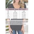 thumbnail image 4 of Femmes Col en V Manches Courtes T-Shirt Décontracté Basique T-Shirts Mignons, 4 of 4