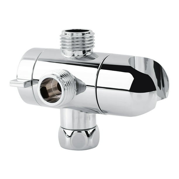 Shower Head Diverter and Mount Combo Shower Arm 3Way for Bathroom