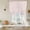 Pink, variant on Boho Striped Balloon Curtains for Windows, Bedroom Curtains 54 Inch Length, Blue Horizontal Stripes Modern Minimalist Tie Up Curtains Panels Thermal Insulated Bathroom Curtains Window 42"x54"