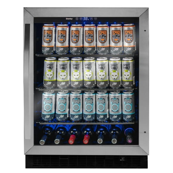 Danby DBC057A1BSS 5.7 cu. ft. Built-in Beverage Center in Stainless Steel
