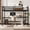 Black + MDF+Metal + Queen, variant on Metal Twin XL Size Loft Bed with Power Outlet and LED Lighted, Space-Saving, Noise Reduced, Black