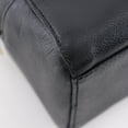 thumbnail image 4 of Pre-Owned Burberry BURBERRY grained leather handbag Nova check black A5 zipper Shibo... (Fair), 4 of 20