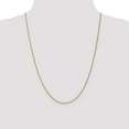thumbnail image 2 of Leslie's Real 14kt Yellow Gold 1.2mm Spiga (Wheat) Chain; 24 inch; Lobster Clasp; for Adults and Teens; for Women and Men, 2 of 5
