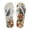 Boho Flower Butterfly, variant on Women's Galaxy Butterfly Print Flip Flop Anti Slip Lightweight Comfortable Thong Sandals Quick Dry Fashion Slip On Flats Slippers for Beach Vacation