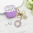 thumbnail image 2 of Yanonmyfd for AirPods Pro 3 Case 2025 with Cleaner Kit,Soft Silicone Protective Cases for Apple AirPods Pro 3rd Generation Case for Women Men,AirPod Pro 3 Cases Cover Accessories with Keychain-Purple, 2 of 7