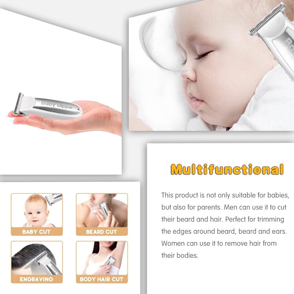 is it safe to use clippers on a baby