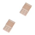 thumbnail image 4 of Wweixi Extension Strap Bra Extender Breathable 3 Rows 3 Hook Women Accessories Adjustable Lengthened Band Lingerie Intimates deep flesh 2Set, 4 of 6