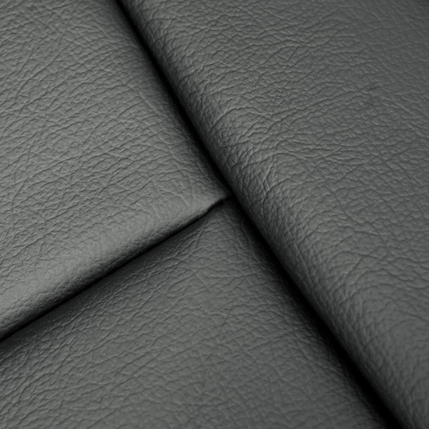 Kojem  Black Leather Car Seat Covers for 2014-2019 Toyota Highlander LE/Hybrid LE 7 Seat's Covers