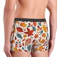 thumbnail image 5 of Balery Autumn Leaves Men's Boxer Briefs, Soft and Breathable Cotton Underwear with nylon Waistband-XX-Large, 5 of 9