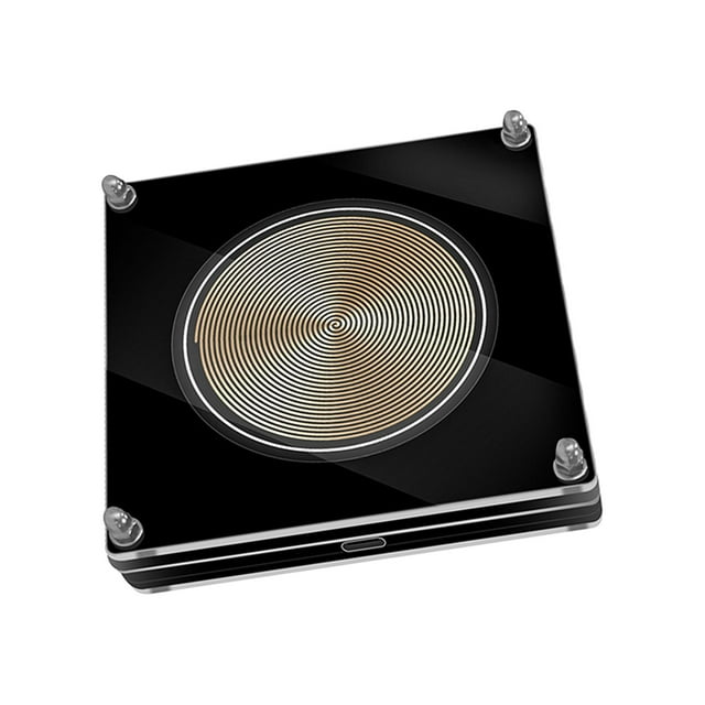 Generador de ondas Schumann de 7,83 Hz, generador de pulsos de baja frecuencia para ayudar a la salud. Oro Negro