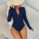 thumbnail image 5 of WILLBEST Traje de Baño de Natación para Mujer, Traje de Baño de Manga Larga con Protección Solar y Protección contra Erupciones., 5 of 5