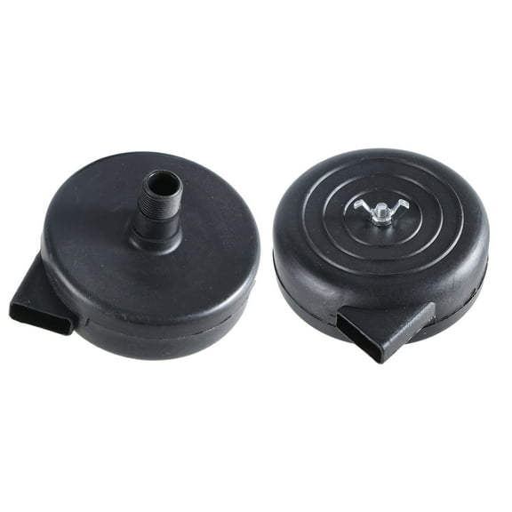 UNTERING 2pcs Quiet Efficient Air Compressor Filter Replacement Reduce Noise Air Compressor Protect Equipment with Thread