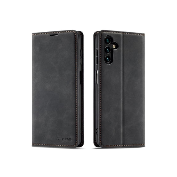 Samsung Galaxy A54 5G Case, Premium PU Leather Cover with Card Holder Kickstand Hidden Magnetic Shockproof Flip Wallet Case For Galaxy A54 5G 6.4 inch 2022