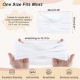 thumbnail image 2 of Unique Bargains Headbands for Women Elastic Non-Slip Headband Moisture-Wicking Athletic Hair Band Light Blue 6 Pcs, 2 of 7