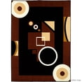 thumbnail image 7 of Allstar Area Rug. Contemporary. Abstract. Traditional. Geometric. Formal. Shapes. Squares. Circles (3' 9" x 5' 1"), 7 of 7