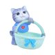 thumbnail image 4 of Bandeja para gatos con forma de cuenco para llaves para la entrada, decoración del hogar, decoración de mesa, arte, manualidades, gato moderno Estilo C, 4 of 9