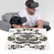 thumbnail image 4 of VR Glasses Stickers Ultrathin Cool Cartoon Pattern Protective VR Stickers for PICO 4 VR Headset Black Skull, 4 of 5