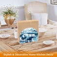 thumbnail image 5 of Polar Bear Sea Iceberg Napkin Holder for Table Clear Napkin Stand Paper Holder Acrylic Organizer Dispenser Napkins for Dinner Kitchen Restaurant Room, 5 of 8