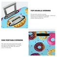 thumbnail image 3 of Zufioo Donuts Print Luggage Case Protective Cover, Zippered Anti-scratch Luggage Case Cover, Suitable for Travel, Business, Unisex-Large, 3 of 7