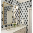 thumbnail image 3 of S4Sassy Modern Diamond Lattice Wallpaper - White Bohemian Wall Covering, 25" x 120" Self-Adhesive Vinyl Walls Paper, Decorative Wallwrap, Easy DIY Wall Covering For Bedroom, Cabinets, 3 of 9