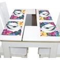 thumbnail image 4 of Ryvnso Placemats Set of 4 Tropical Flowers Dining Mats Heat-Resistant Non-Slip Washable Table Mat, 4 of 8