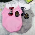thumbnail image 3 of Clearance Couple Pet Dog Clothes Pet Uniform Clothing Puppy Pet Shirt Clothes for Small Medium Dogs Costume for Dogs Ropa Perro, 3 of 5