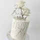 thumbnail image 1 of New Acrylic Happy Birthday MUM Silver white Cake Topper Love Mom Mother's Day Cake Topper Mom Birthday Party Cake Decoration Gao Jinjia LED, 1 of 2