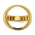 thumbnail image 5 of 14K Yellow Gold Ring Band Themed Holds 1 10oz American Eagle coin Product does not include, Size 6, 5 of 8