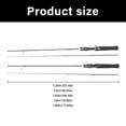 thumbnail image 3 of Carbon Fishing Rod Single Piece Light Weight Portable UL Fishing Rod Ergonomic Grip for Creek Environments, 3 of 8