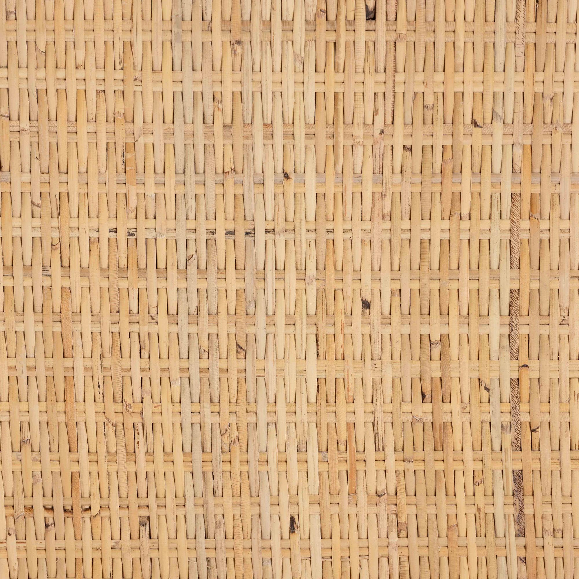 Bali & Pari Open Shelf Rattan Coffee Table, Light Honey