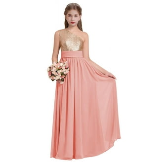 ETHAN A-Line One-Shoulder Floor-Length Chiffon Junior Bridesmaid Dress With Ruffle Lilac Size 6 - Walmart.com ETHAN A-Line One-Shoulder Floor-Length Chiffon Junior Bridesmaid Dress With Ruffle Lilac Size 6 - Walmart.com
