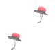 thumbnail image 4 of Sonducket Sombreros para el sol Sombreros cómodos Niños Adultos Sombrero de verano Ajustable Cola de caballo Agujero Sombrero de pescador para Type2 NO2, 4 of 6