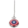 thumbnail image 2 of Avengers Captain America Shield  and  Logo Pocket Watch, 2 of 5