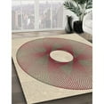 thumbnail image 3 of Ahgly Company Machine Washable Indoor Square Transitional Sienna Brown Area Rugs, 8' Square, 3 of 7