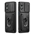 thumbnail image 4 of Elegant Choise Case for Moto G Play 2024 Card Slot Wallet Case Finger Ring Holder Cover, Black, 4 of 17