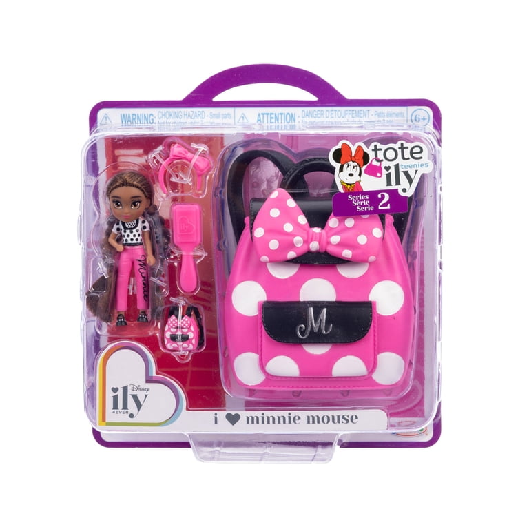 Disney Tote Ily Teenies Series 2 I Love Minnie Mouse Mini Doll