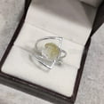 thumbnail image 6 of Natural Citrine Ring, Rough Citrine Gemstone Ring, November Birthstone, Dual Band, 925 Sterling Silver, Womens Ring, Christmas, Thanksgiving, Handmade, Statement Jewelry, Rough Gemstone Jewelry, 6 of 6
