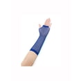 thumbnail image 2 of Unique Bargains Gants Résille Sans Doigts Longueur Coude pour Femmes 2 Paires Bleu Royal, 2 of 2