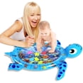 thumbnail image 1 of Colchón de agua Vhermosa juguetes de barriga tortugas marinas inflable 102x84cm Centro de Actividades y Andaderas, 1 of 5