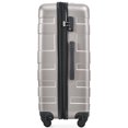 thumbnail image 4 of Luggage Set of 3, Expandable ABS Hardshell 3pcs Luggage with TSA Lock and Spinner Wheels, Lightweight Durable Carry on Suitcase sets, 20-inch, 24-inch, 28-inch, Gray, 4 of 9