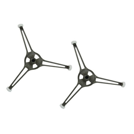 Worgeous  2 Pc Microwave Oven Stand Turntable Plate Replacement Accessory