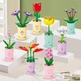 thumbnail image 1 of 12-Piece Zodiac Building Block Bouquet Puzzle Toy - Fun & Educational Decorations for Kids' Gifts (Randomly Assorted Colors), 1 of 5