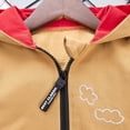 thumbnail image 4 of Baby Boy Outerwear Cartoon Print Casual Hoodie Zipper Sweatshirt Kids Coat Outfits Tops, 4 of 9