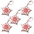 thumbnail image 2 of Big Sale ! ZBBMUYHGSA Home Textile Storage,Storage Case,5Pcs Christmas Cookie Boxes, Small Holiday Christmas Candy Treat Boxes, Gift Giving Containers with Ribbons, 2 of 2