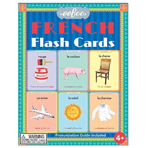 eeBoo Français cartes Flash vocabulaire