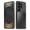Black, variant on ELEHOLD Rugged Cover for Samsung Galaxy S24 Ultra Magnetic Aluminum Alloy Metal Bumper Phone Case Safety Lock, Orange