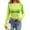Green, variant on Womens Summer Mesh Sheer Sparkly Top Glitter Star See Through Tops Tee Shirt Short Sleeve Concert Rave Outfits Black S