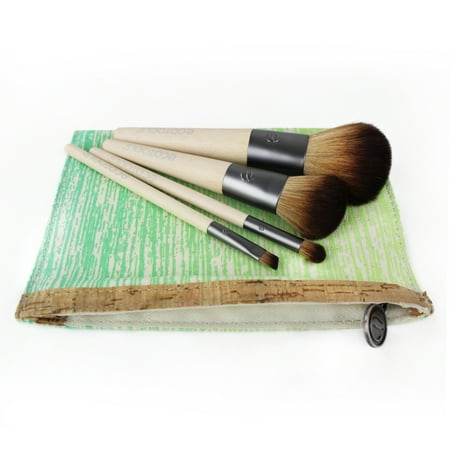 EcoTools Bamboo Makeup Brush 5-Piece Travel Collection Set