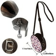 thumbnail image 5 of Lsque Skull lips record Guitar Pattern Shoulder Bag – Microfiber Leather Crossbody with Detachable Strap & Handle Ring, Waterproof & Durable, Elegant Everyday Carry, 5 of 5